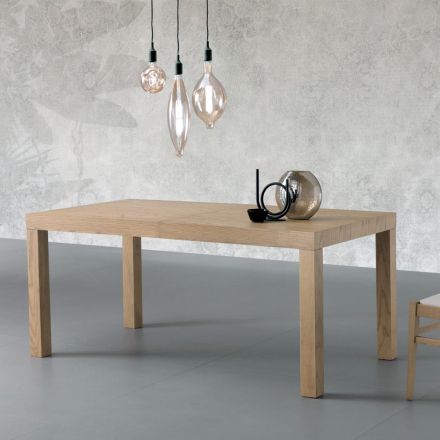 Tavolo Rettangolare Allungabile a 300 cm o 340 cm in Legno - Passoa Viadurini