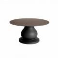 Tavolo Rotondo Design Classico in HPL, diametro 140cm - Ottocento