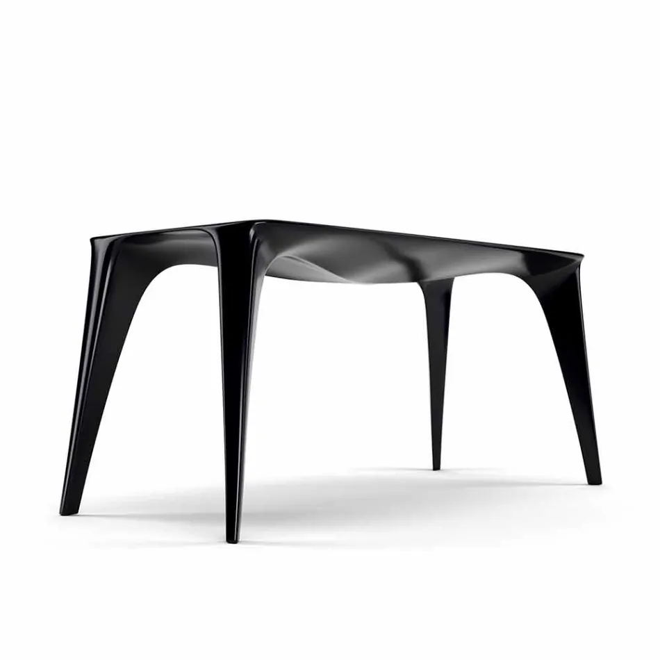 Tavolo scrivania di design moderno prodotto in Italia, Pomarolo Viadurini
