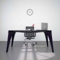 Tavolo scrivania di design moderno prodotto in Italia, Pomarolo