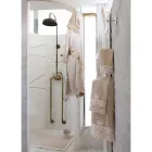Telo Bagno in Spugna di Cotone con Pizzo Nappine Lusso Italiano - Arafico Viadurini