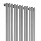Termoarredo a Parete Verticale in Acciaio Design Moderno 1017 Watt - Zigolo Viadurini