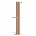 Termoarredo Bagno Design Verticale a Terra Elettrico 450 Watt - Ottolungo Viadurini