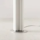 Termoarredo Bagno Design Verticale a Terra Elettrico 450 Watt - Ottolungo Viadurini