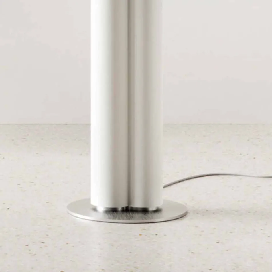 Termoarredo Bagno Design Verticale a Terra Elettrico 450 Watt - Ottolungo Viadurini