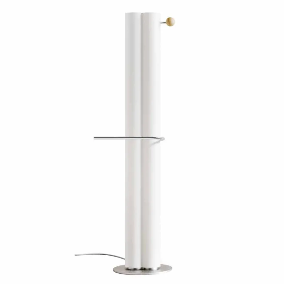 Termoarredo Bagno Design Verticale a Terra Elettrico 450 Watt - Ottolungo Viadurini