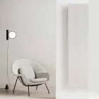 Termoarredo Design Verticale Elettrico a Parete in Acciaio a 900 W - 1000Righe Viadurini