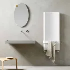 Termoarredo Design Verticale Idraulico in Alluminio fino 1061 Watt - Bent Viadurini