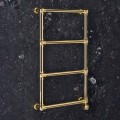 Termoarredo Elettrico Classico in Ottone Cromo o Oro a 200 W - Caesar