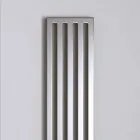 Termoarredo elettrico cromato di design New Dress by Scirocco H Viadurini
