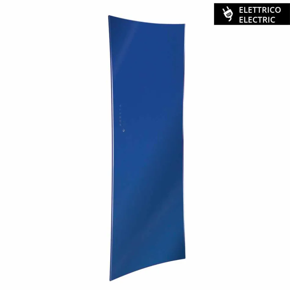 Termoarredo elettrico da parete in vetro temperato Barry Viadurini