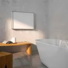 Termoarredo elettrico di design, cover in acciaio, Scirocco H Light Viadurini