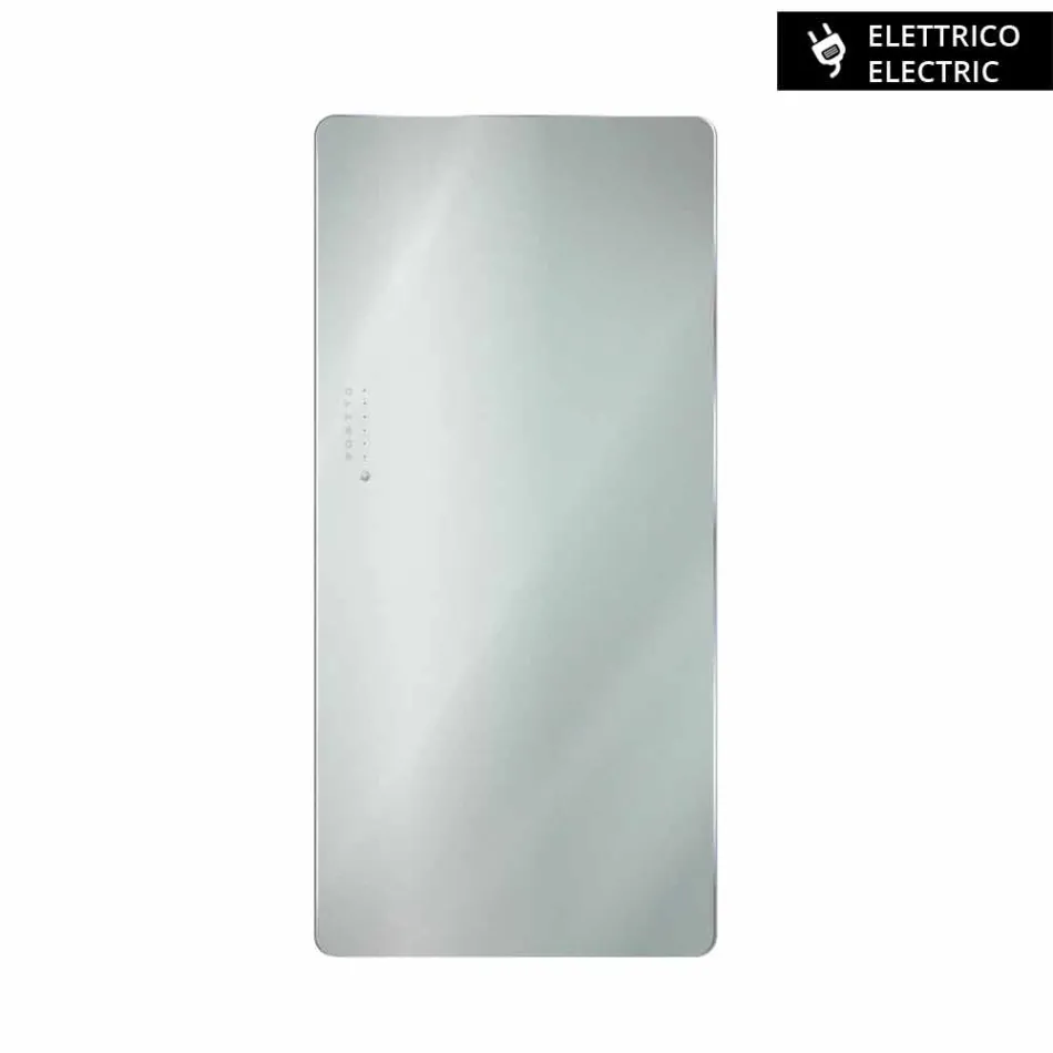 Termoarredo elettrico di design in vetro temperato Jonny Viadurini