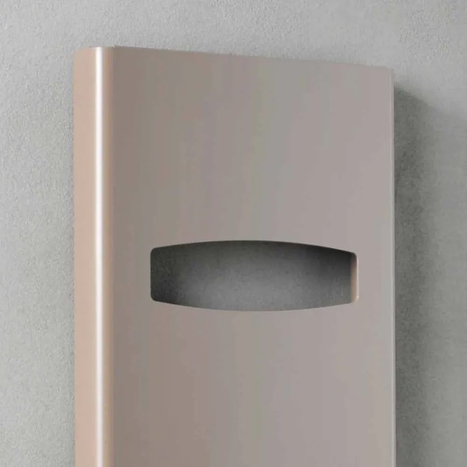 Termoarredo Elettrico di Design per Bagno in Acciaio 6 Misure 1000 Watt - Mask Viadurini