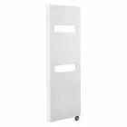 Termoarredo Elettrico di Design per Bagno in Acciaio 6 Misure 1000 Watt - Mask Viadurini
