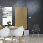 Termoarredo Elettrico Fino a 1400W in Polvere di Marmo Italiano - Texturee Viadurini