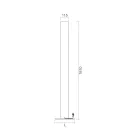 Termoarredo Elettrico Free-Standing in Alluminio Made in Italy - Biscotti Viadurini