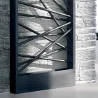 Termoarredo elettrico in acciaio,stile metropolitano Mikado Scirocco H Viadurini