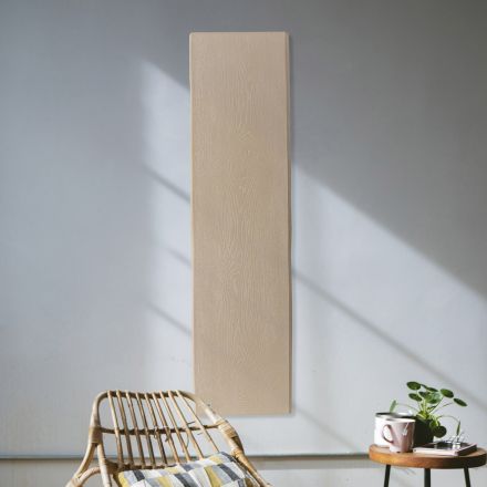 Termoarredo Elettrico in Polvere di Marmo Italiano Effetto Legno - Wood50 Viadurini