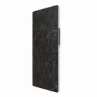 Termoarredo elettrico in vetro temperato, finitura in pietra Jonny Viadurini