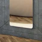 Termoarredo Elettrico Realizzato in Vetro e Alluminio Made in Italy - Glassa Viadurini
