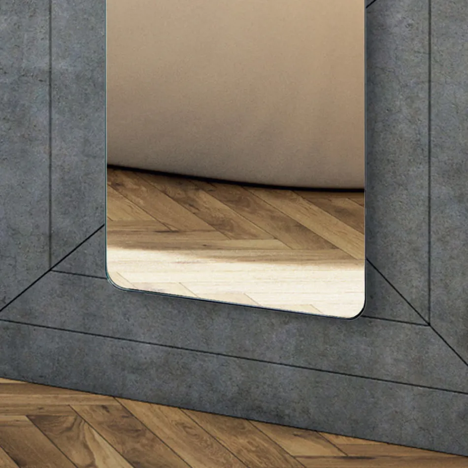Termoarredo Elettrico Realizzato in Vetro e Alluminio Made in Italy - Glassa Viadurini