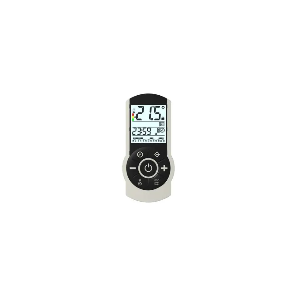 Termoarredo Elettrico Realizzato in Vetro e Alluminio Made in Italy - Glassa Viadurini