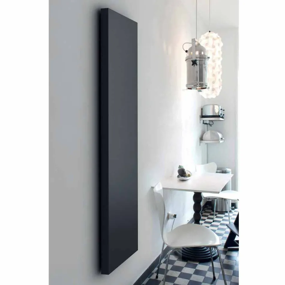 Termoarredo elettrico verticale con cover in acciaio Scirocco H Light Viadurini