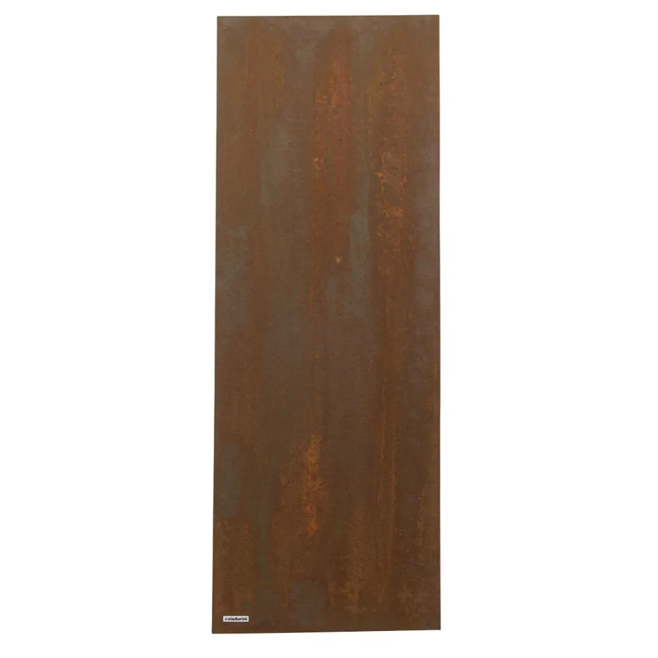Termoarredo Ibrido Finitura Corten in Polvere di Marmo Italiano - Linee Viadurini