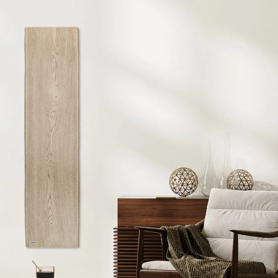Termoarredo Ibrido in Polvere di Marmo Italiano Effetto Legno - Wood50 Viadurini