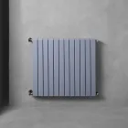 Termoarredo Idraulico a Parete Design Verticale Basso Moderno 1824 W - Picchio Viadurini