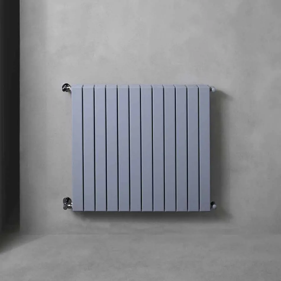 Termoarredo Idraulico a Parete Design Verticale Basso Moderno 1824 W - Picchio Viadurini