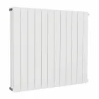 Termoarredo Idraulico a Parete Design Verticale Basso Moderno 1824 W - Picchio Viadurini