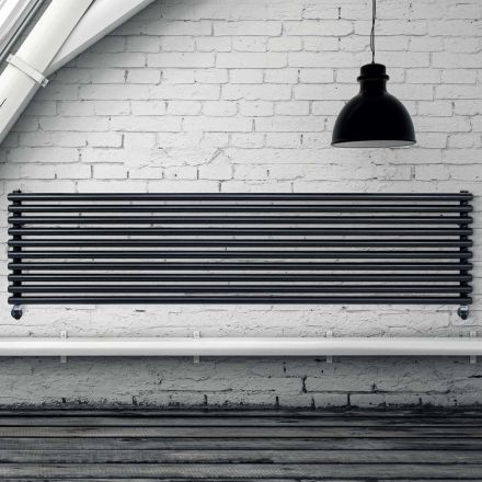Termoarredo Idraulico con Collettori Verticali e Tubi Orizzontali - Composto Viadurini