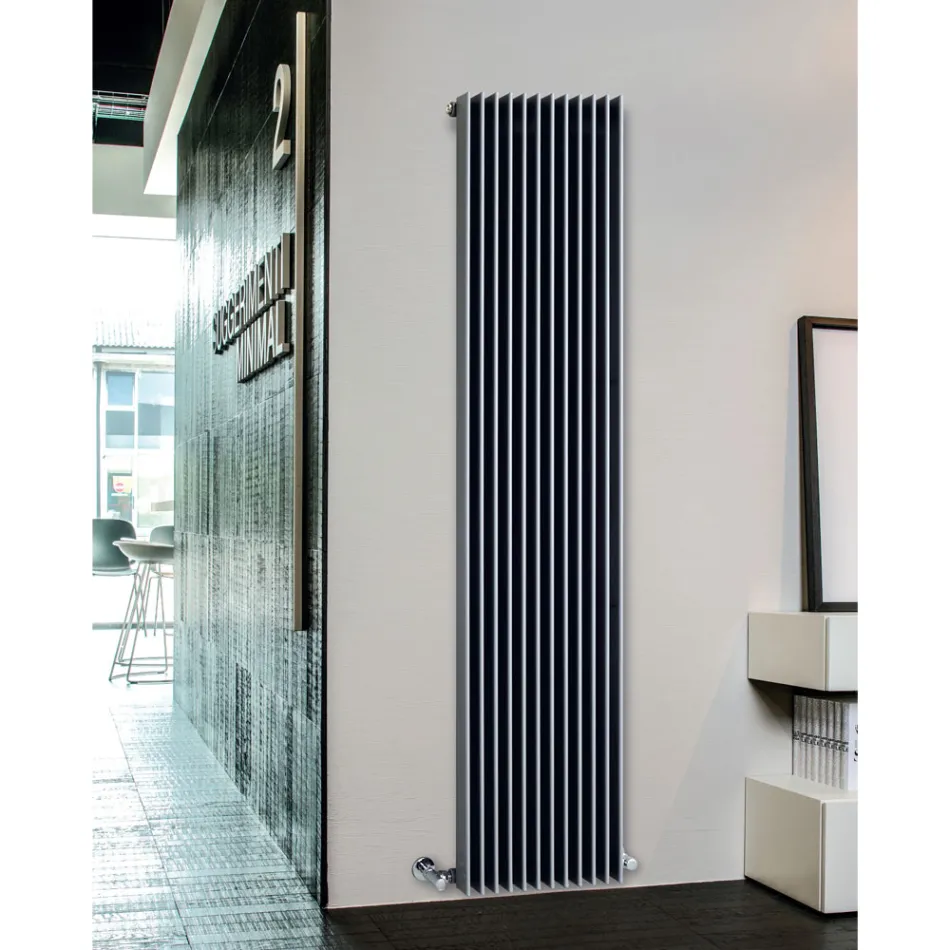 Termoarredo Idraulico con Doppia Serie di Elementi Piatti Made in Italy - Macedonia Viadurini