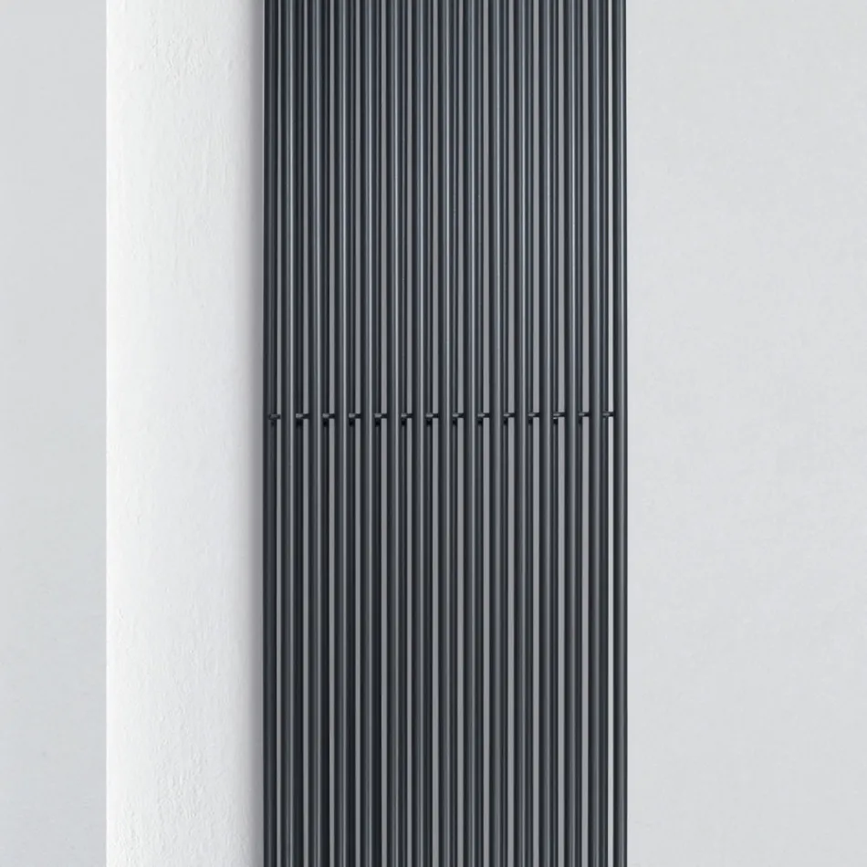Termoarredo Idraulico con Doppia Serie di Elementi Verticali Made in Italy - Pasticcio Viadurini