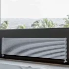 Termoarredo Idraulico con Elementi a Sezione Doppia Quadrata Made in Italy - Lampone Viadurini
