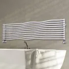 Termoarredo Idraulico con Elementi Orizzontali Curvati Made in Italy - Zucchero Viadurini