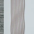 Termoarredo Idraulico con Elementi Verticali Curvati Made in Italy - Ribes Viadurini