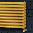 Termoarredo Idraulico con Tripla Serie di Elementi Orizzontali Made in Italy - Caramella Viadurini