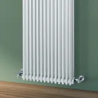 Termoarredo Idraulico con Tripla Serie di Elementi Verticali Made in Italy - Cenci Viadurini