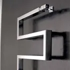 Termoarredo idraulico cromato Snake by Scirocco H, design moderno Viadurini