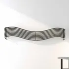 Termoarredo idraulico design moderno in acciaio Wave by Scirocco H Viadurini