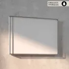 Termoarredo idraulico di design, cover in acciaio, Scirocco H Light Viadurini