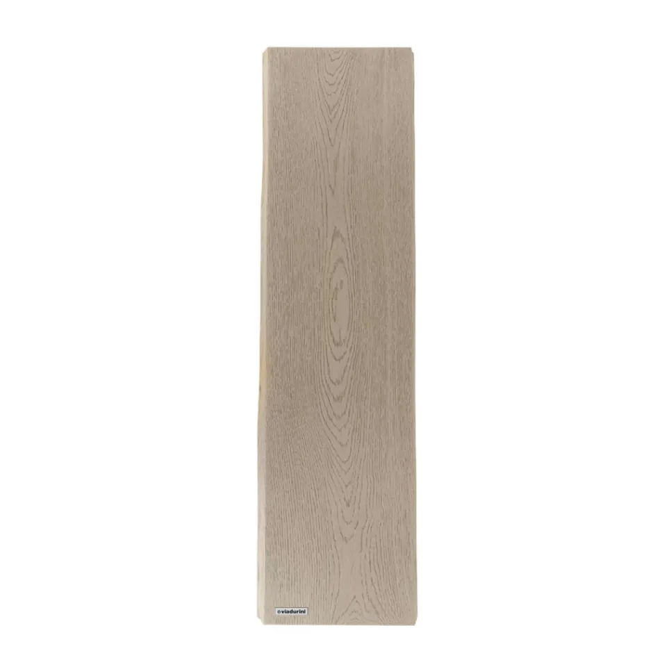 Termoarredo Idraulico Finitura Legno in Polvere di Marmo Italiano - Wood50 Viadurini