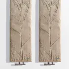 Termoarredo Idraulico Fino a 480 Watt in Polvere di Marmo Italiano - Naturae Viadurini