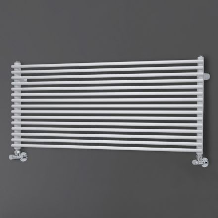 Termoarredo Idraulico in Acciaio con Singola Sezione di Elementi Made in Italy - Cestino Viadurini