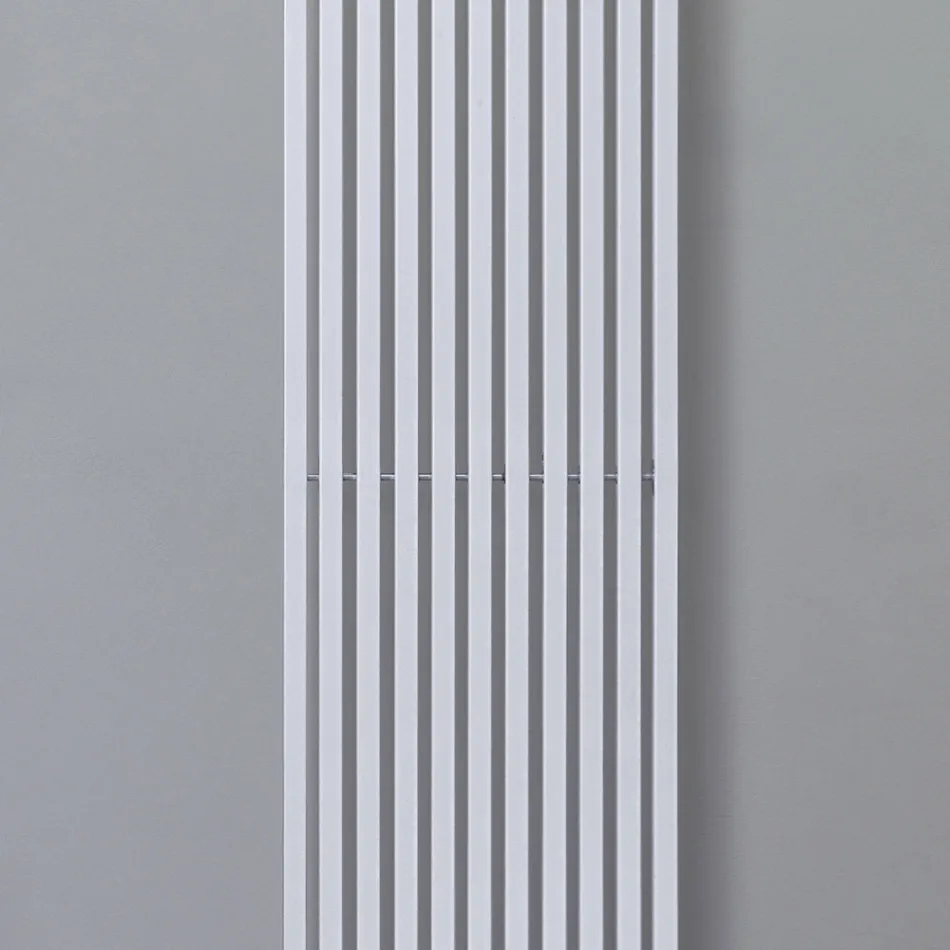 Termoarredo Idraulico in Acciaio Finitura Bianco Traffico Made in Italy - Coppa Viadurini