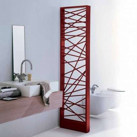 Termoarredo idraulico in acciaio,stile metropolitano Mikado Scirocco H Viadurini