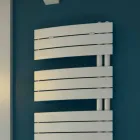Termoarredo idraulico in acciaio verniciato bianco Sail Scirocco H Viadurini